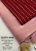 Shining Glory - A Designer Saree (Dusty Pink)