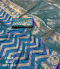 Feather Bed-Banarasi Silk Saree(Blue)