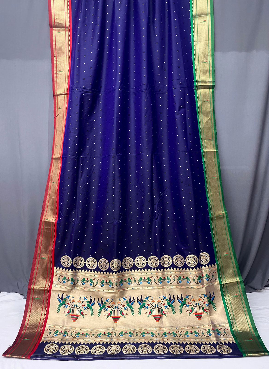 Ganga Yamuna- A Luxurious Paithani Saree