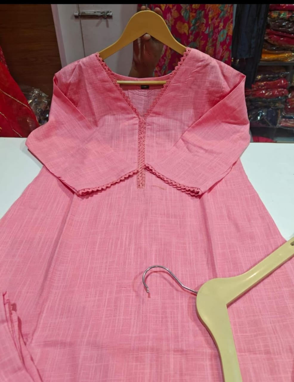 Satire Of Attire Kurti Set(Priceless Pink)