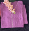 Satire Of Attire Kurti Set(Amusing Purple)