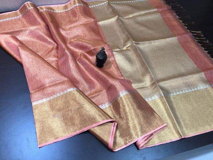 Manohari (Pure Tissue Linen Saree)