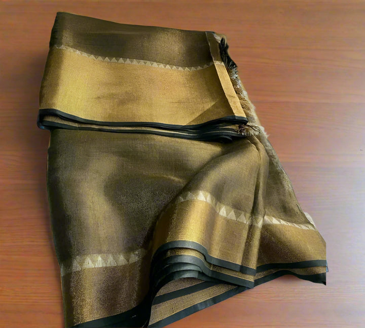 Manohari (Pure Tissue Linen Saree)