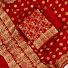 One Stitch Away-Pretty Red Suit Set(Unstitch)