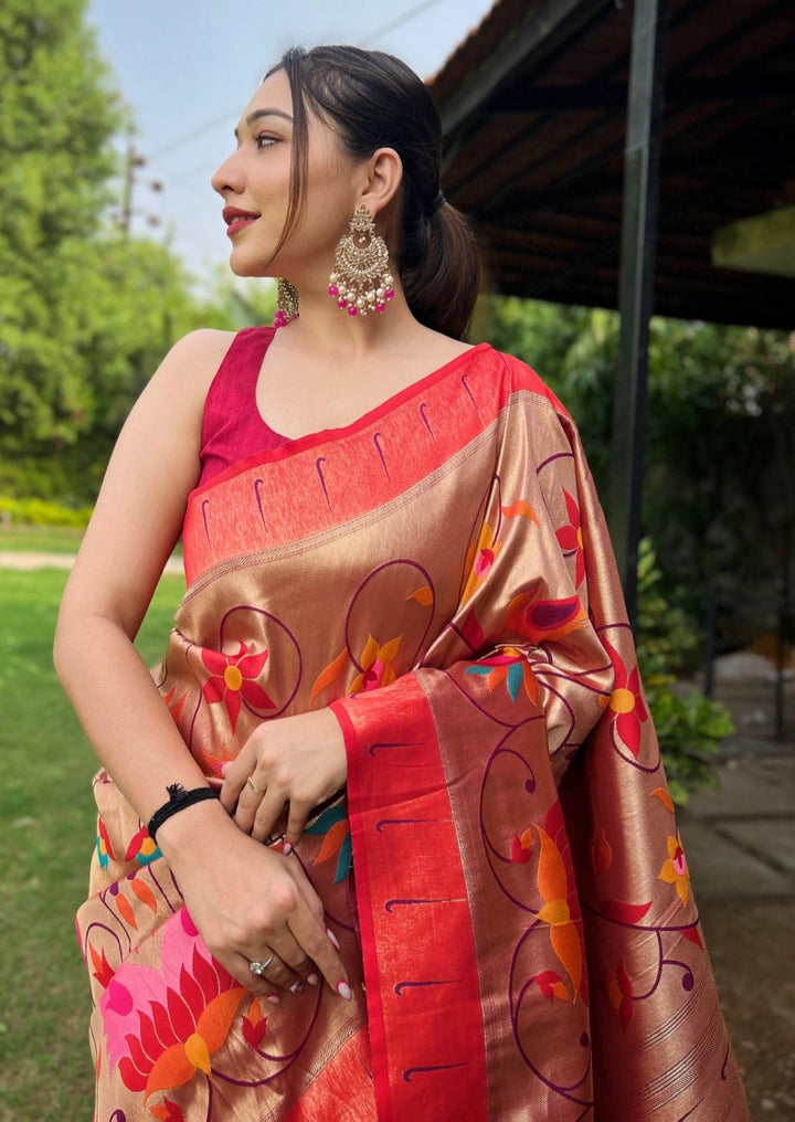 Pushkar - A Luxurious Paithani Saree