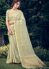 Nature's  Way to Say (Tissue Linen Saree)