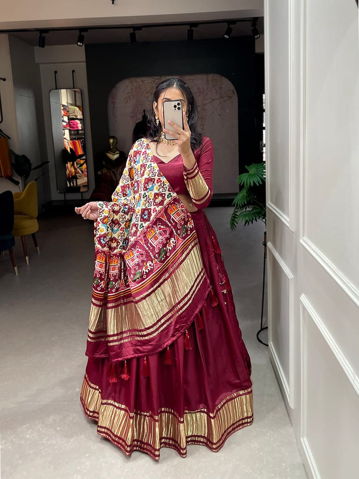 Chasing The Moon-With 8 Shades (Lehenga)