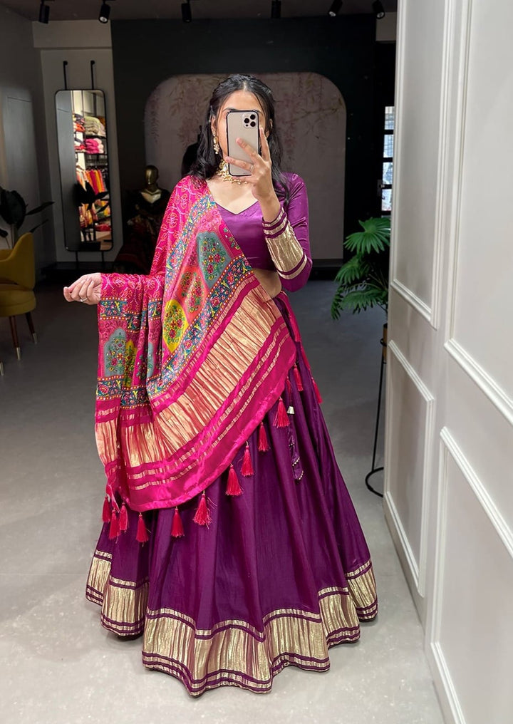 Chasing The Moon-With 8 Shades (Lehenga)