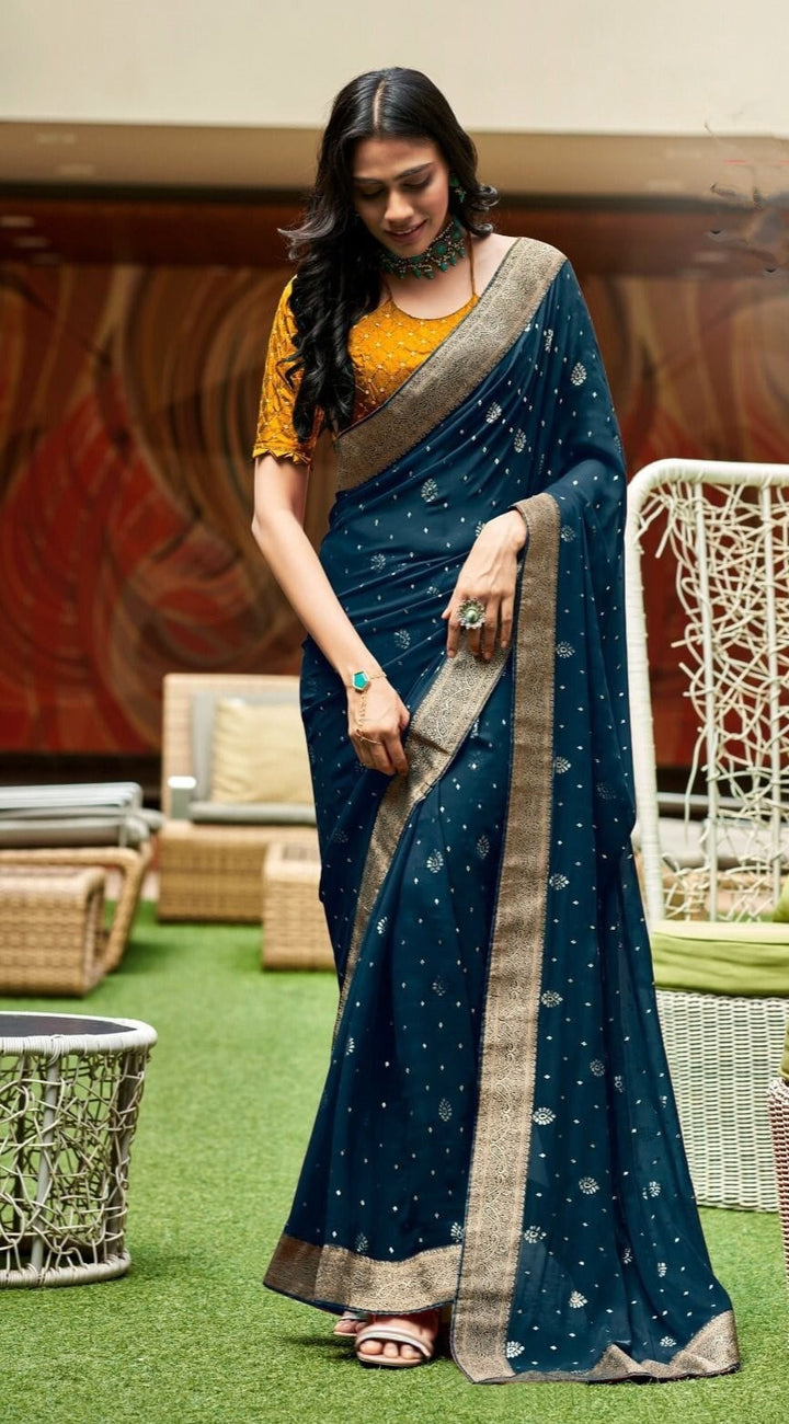 Last But Not The Least (5 Georgette sarees)