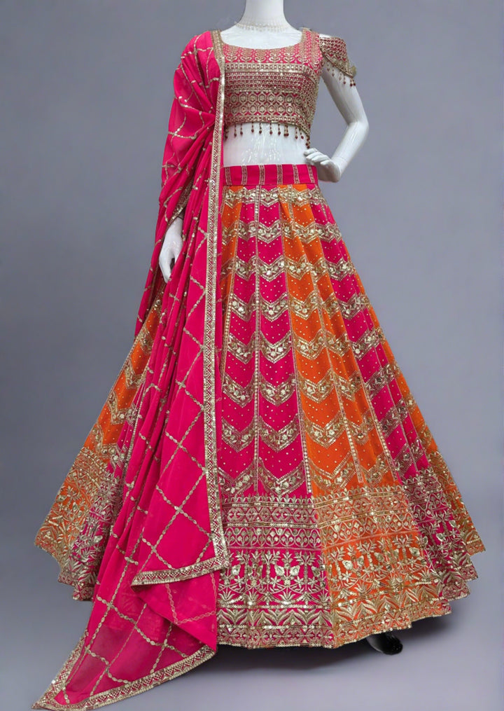 Ahead of Time (Smart Color Lehenga)