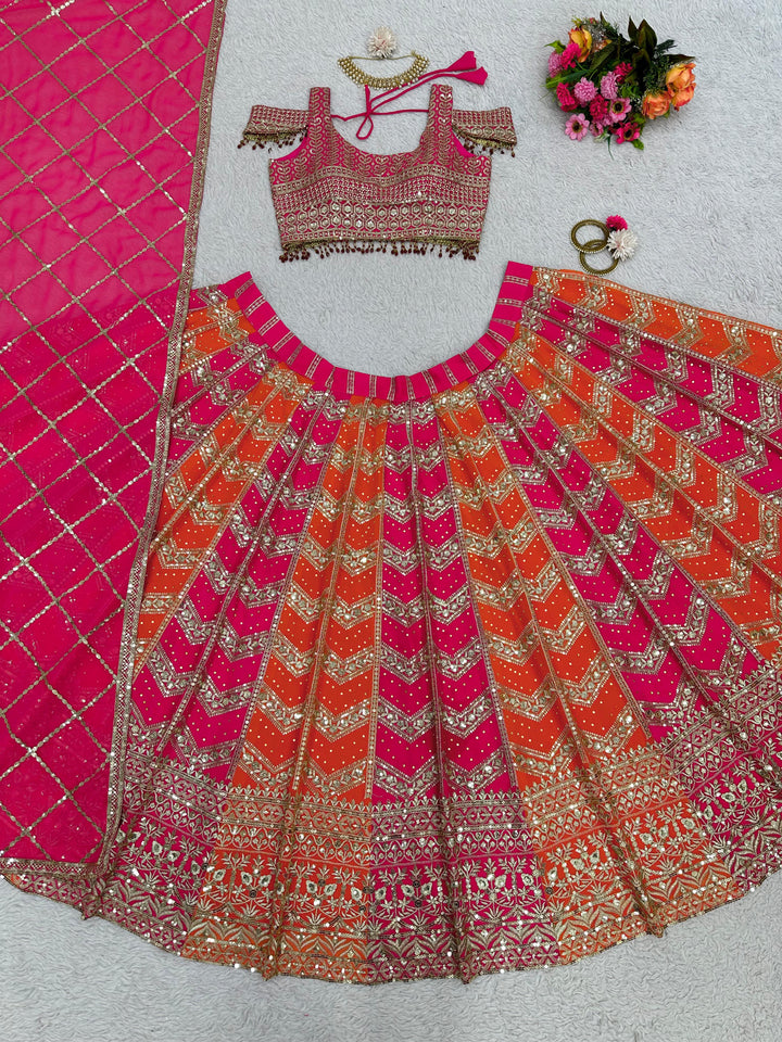 Ahead of Time (Smart Color Lehenga)