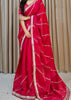 Making A Difference- Jimmy Choo Saree( Red )