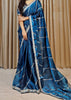 Making A Difference- Jimmy Choo Saree( Blue )