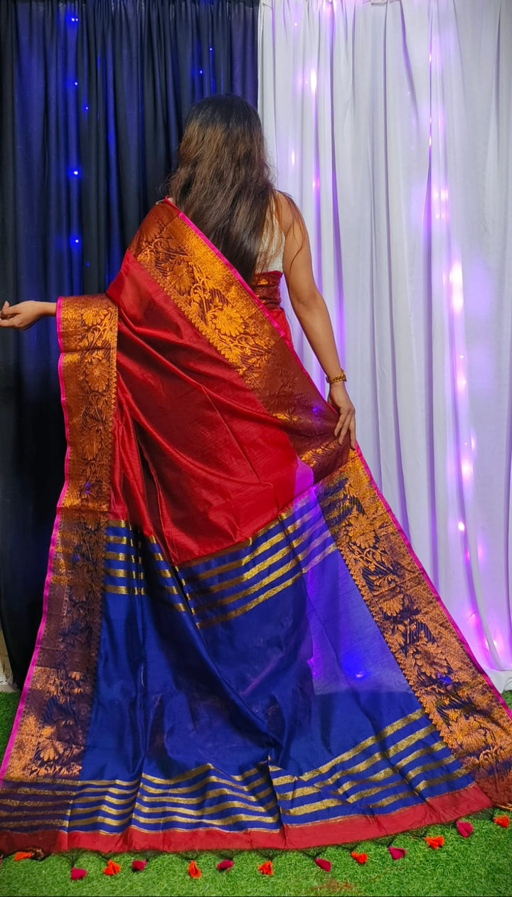 Weaving of Weavers ( Bengal Handloom Saree)