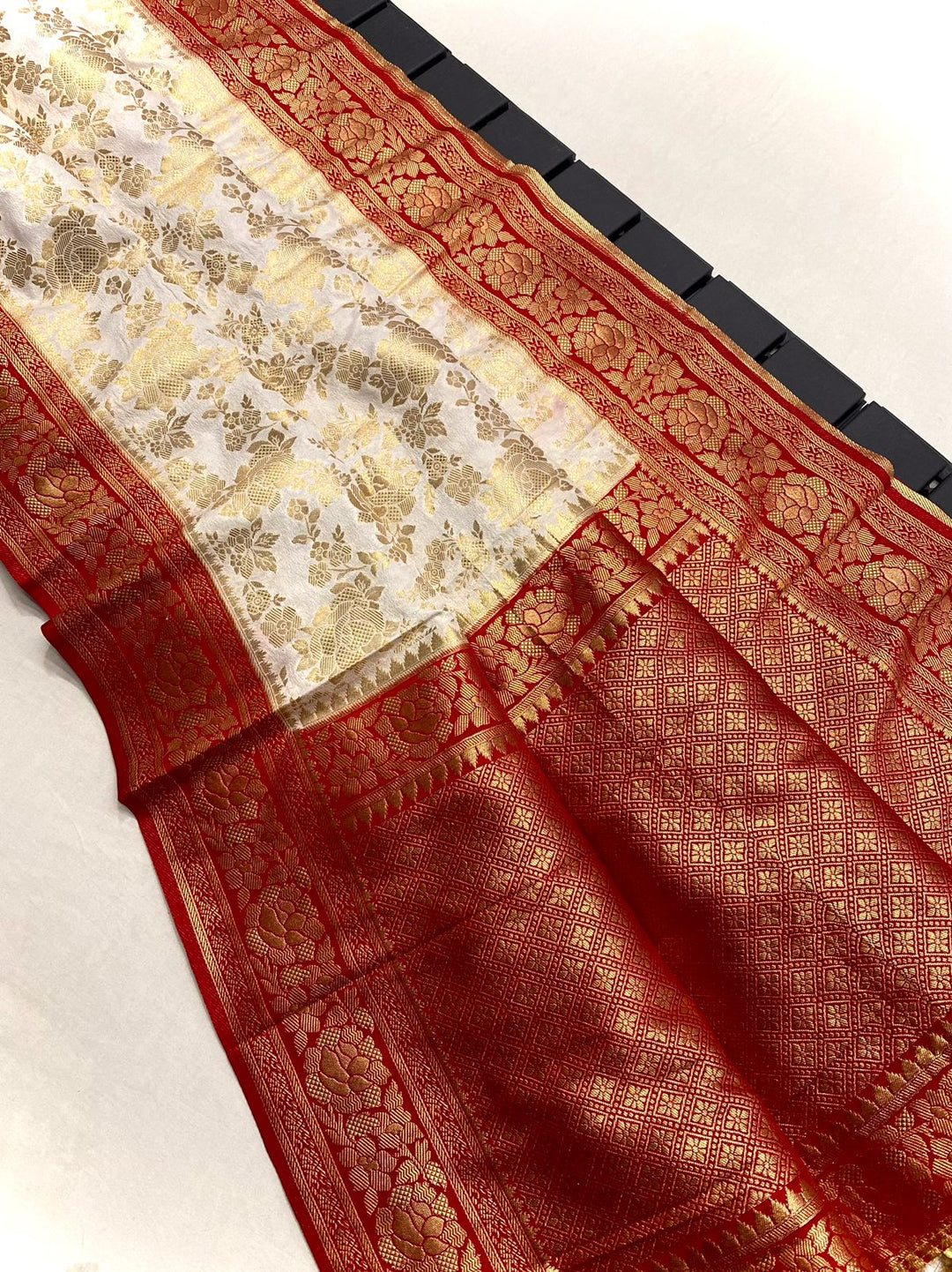 Preciously Kept In Georgette (Banarasi Silk)Saree