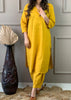 Satire Of Attire Kurti Set(Jolly Yellow)