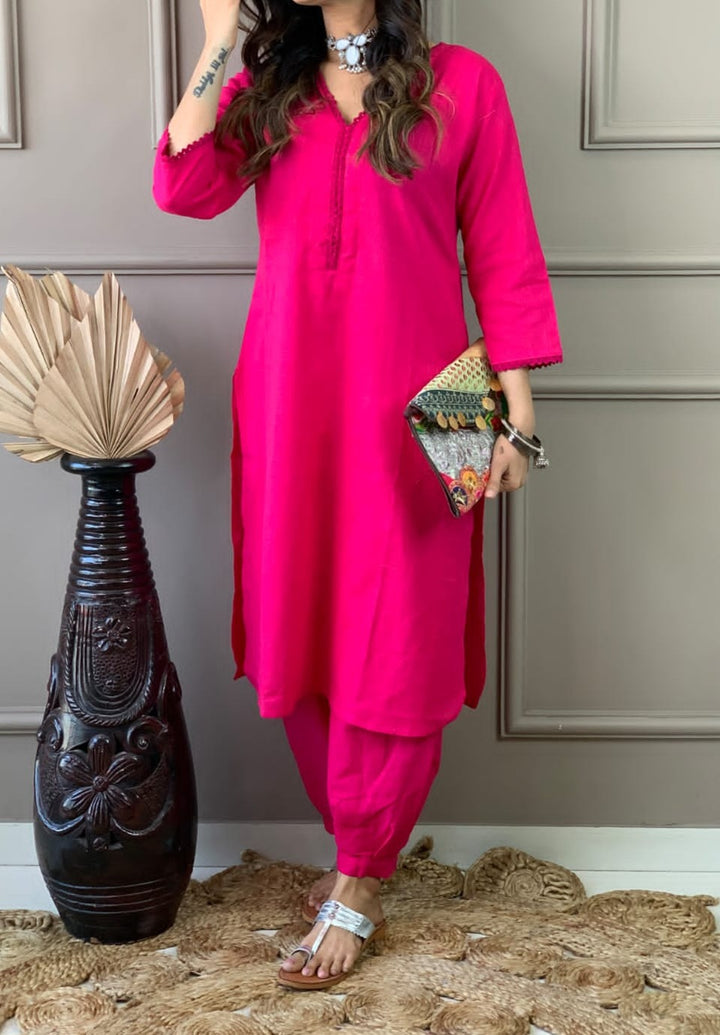 Satire Of Attire Kurti Set( Wacky Color)