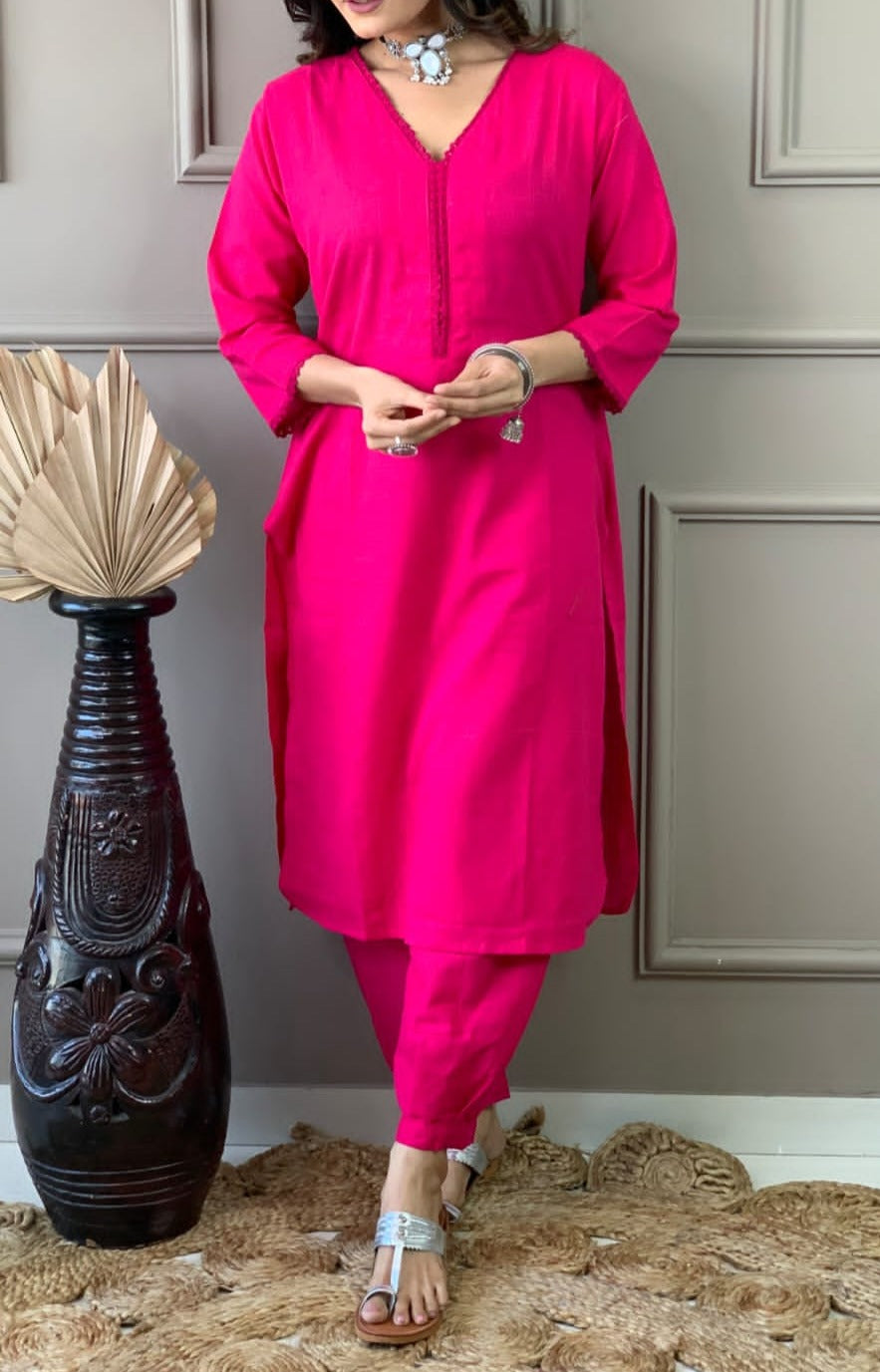 Satire Of Attire Kurti Set( Wacky Color)