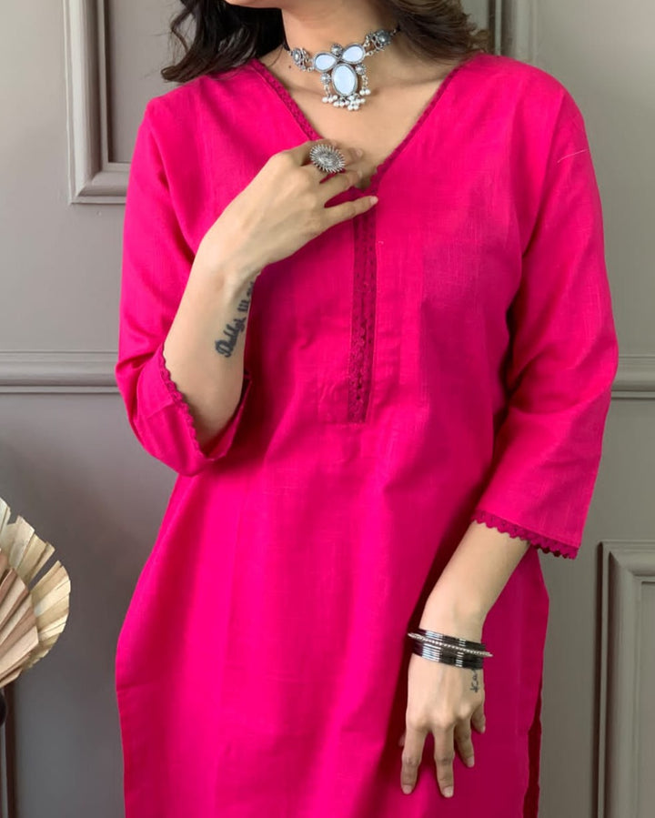 Satire Of Attire Kurti Set( Wacky Color)