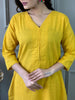 Satire Of Attire Kurti Set(Jolly Yellow)