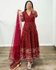 Check And Mate-Anarkali Suit Set