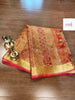 Worth Of A Queen's Crown(Pure Tissue Linen Saree)