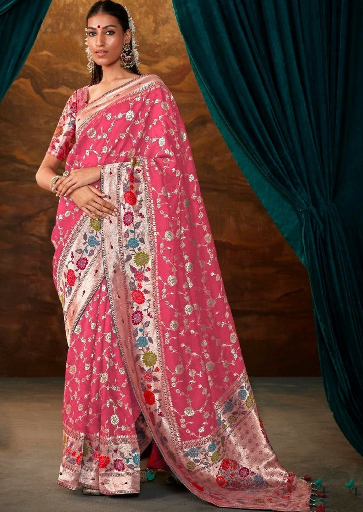 Suhagan- A Married Woman( Silk Saree)