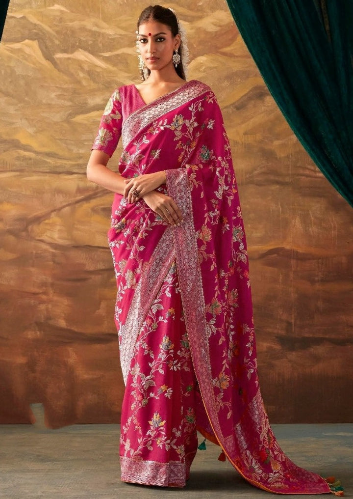 Suhagan- A Married Woman( Silk Saree)