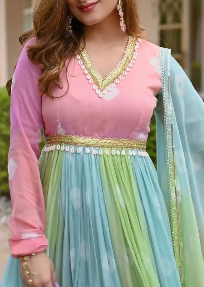 Reincarnation Of Your Look -Anarkali Suit Set