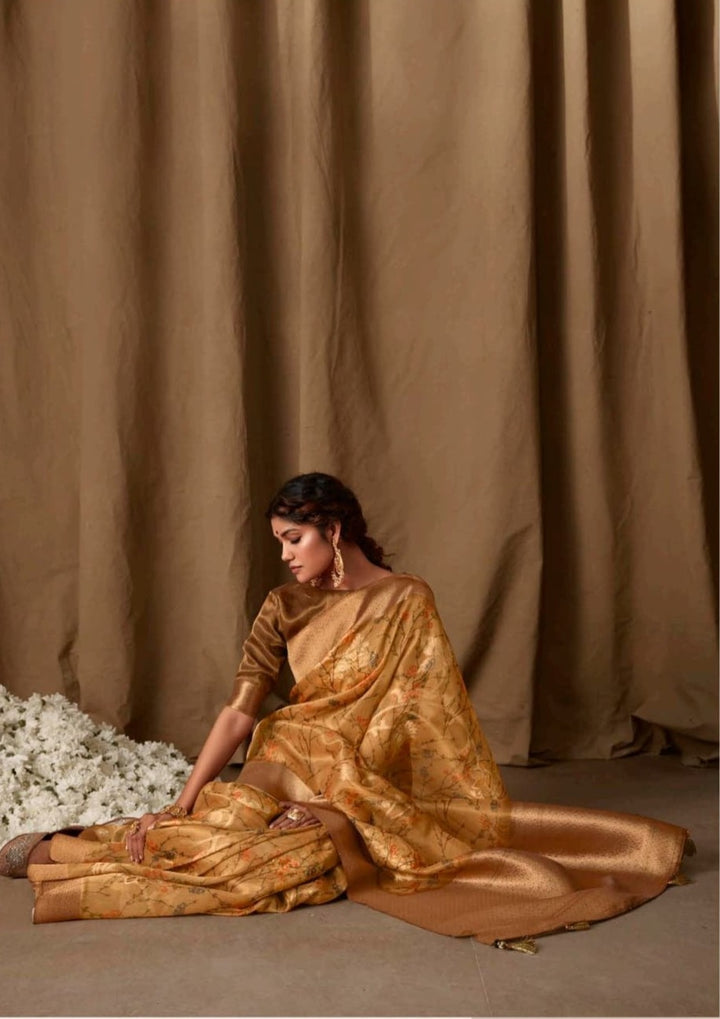 Navya - Purely Praising (Designer Linen Saree)