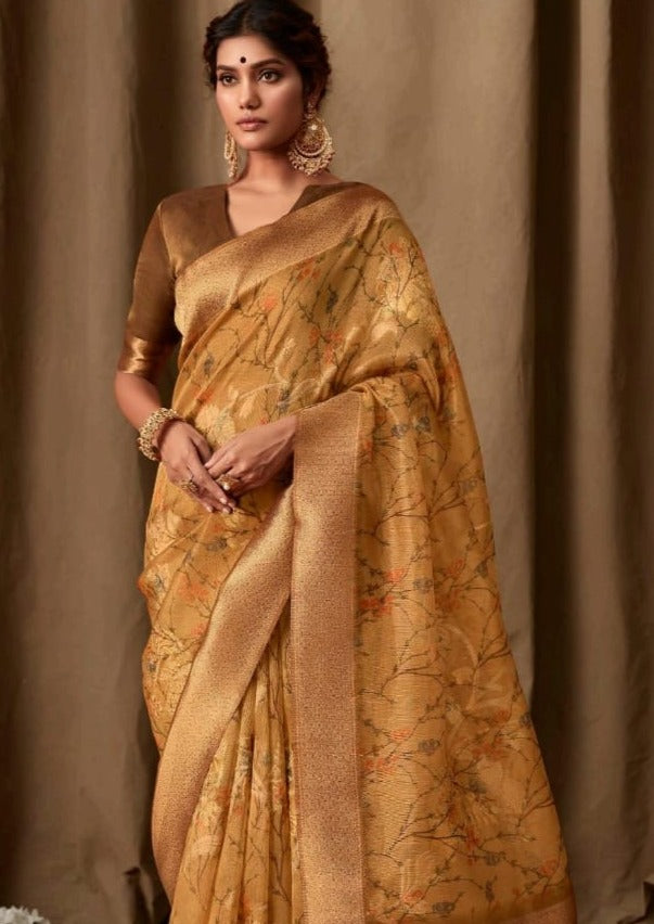 Navya - Purely Praising (Designer Linen Saree)