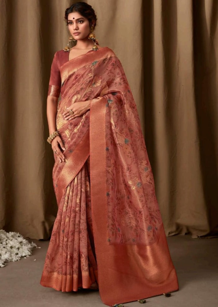 Navya - Purely Praising (Designer Linen Saree)