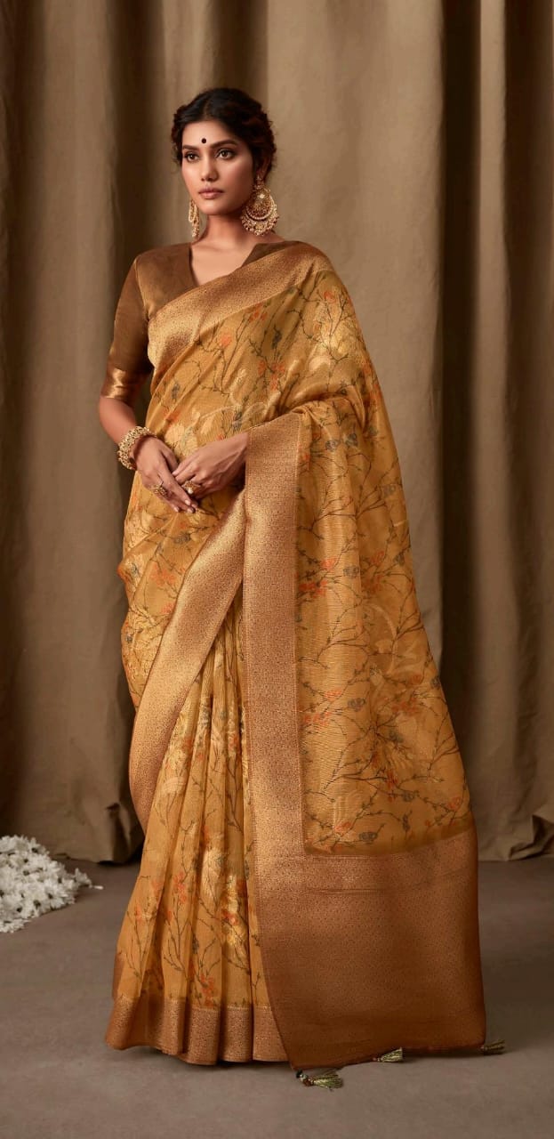 Navya - Purely Praising (Designer Linen Saree)