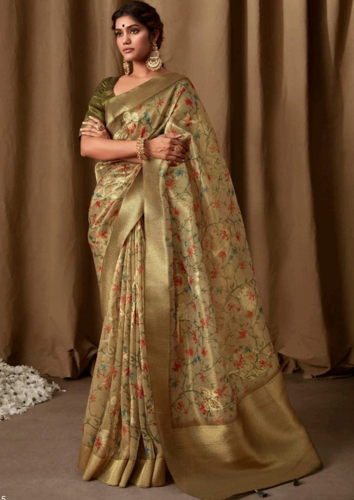 Navya - Purely Praising (Designer Linen Saree)