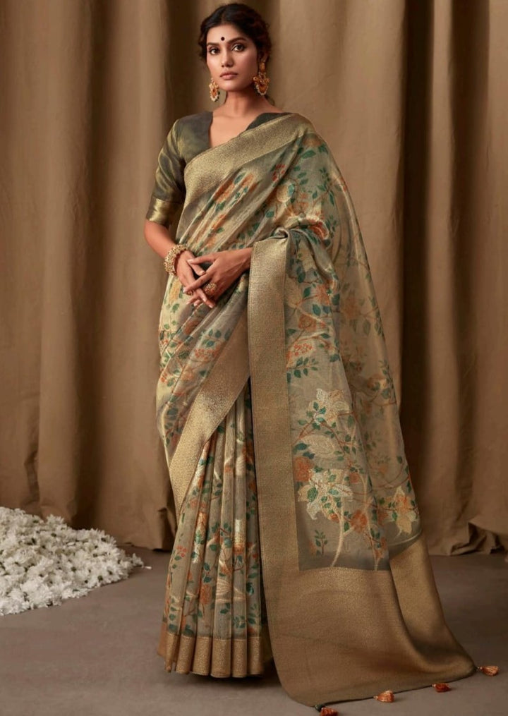 Navya - Purely Praising (Designer Linen Saree)