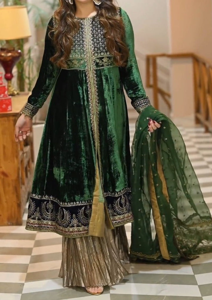 Meet And Shine( Velvet Gown)