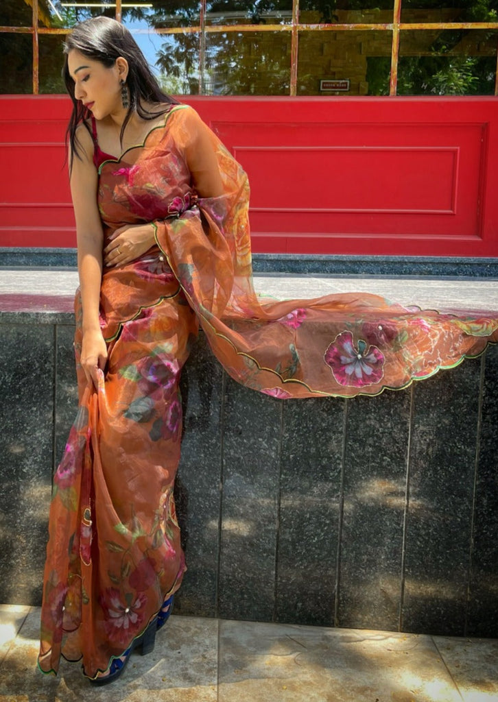 Our Enduring Charm- Organza Saree