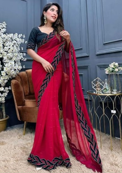 The Georgette Carnival( Saree)Part 2