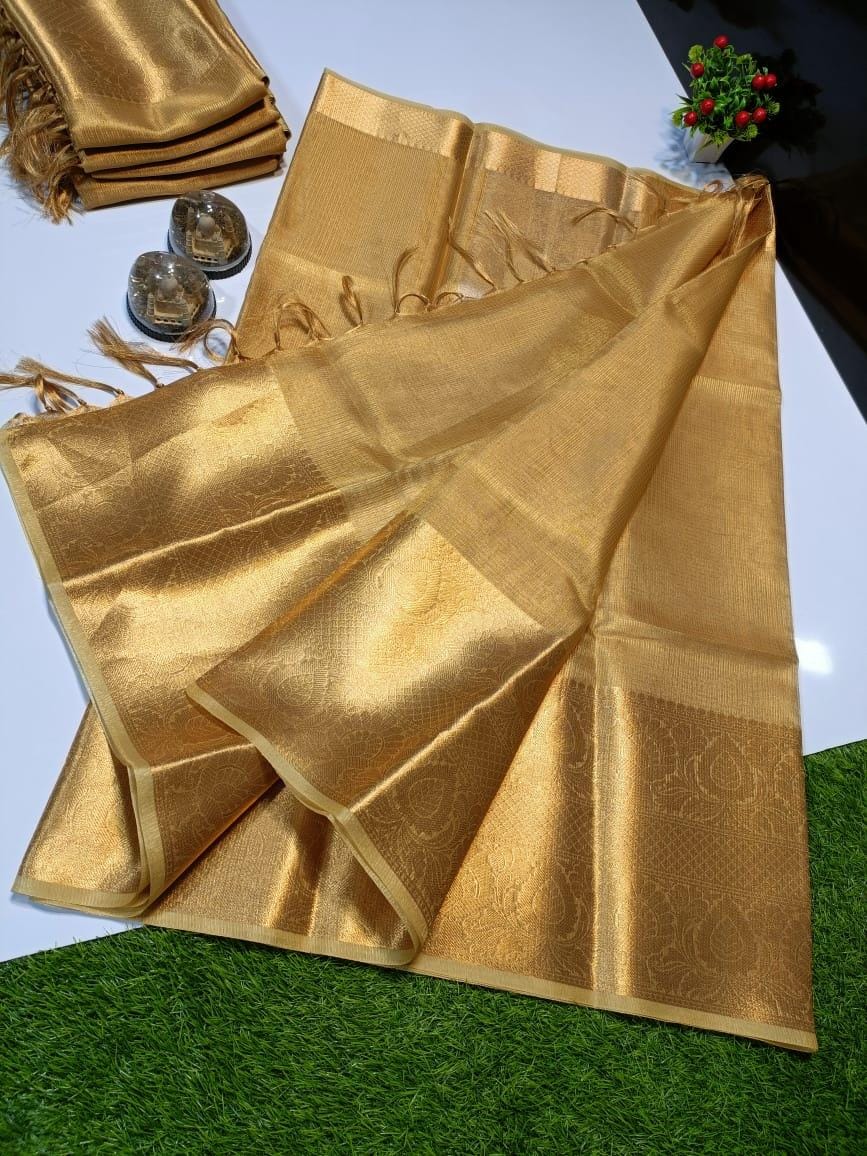 Pure Banarasi Tissue Saree