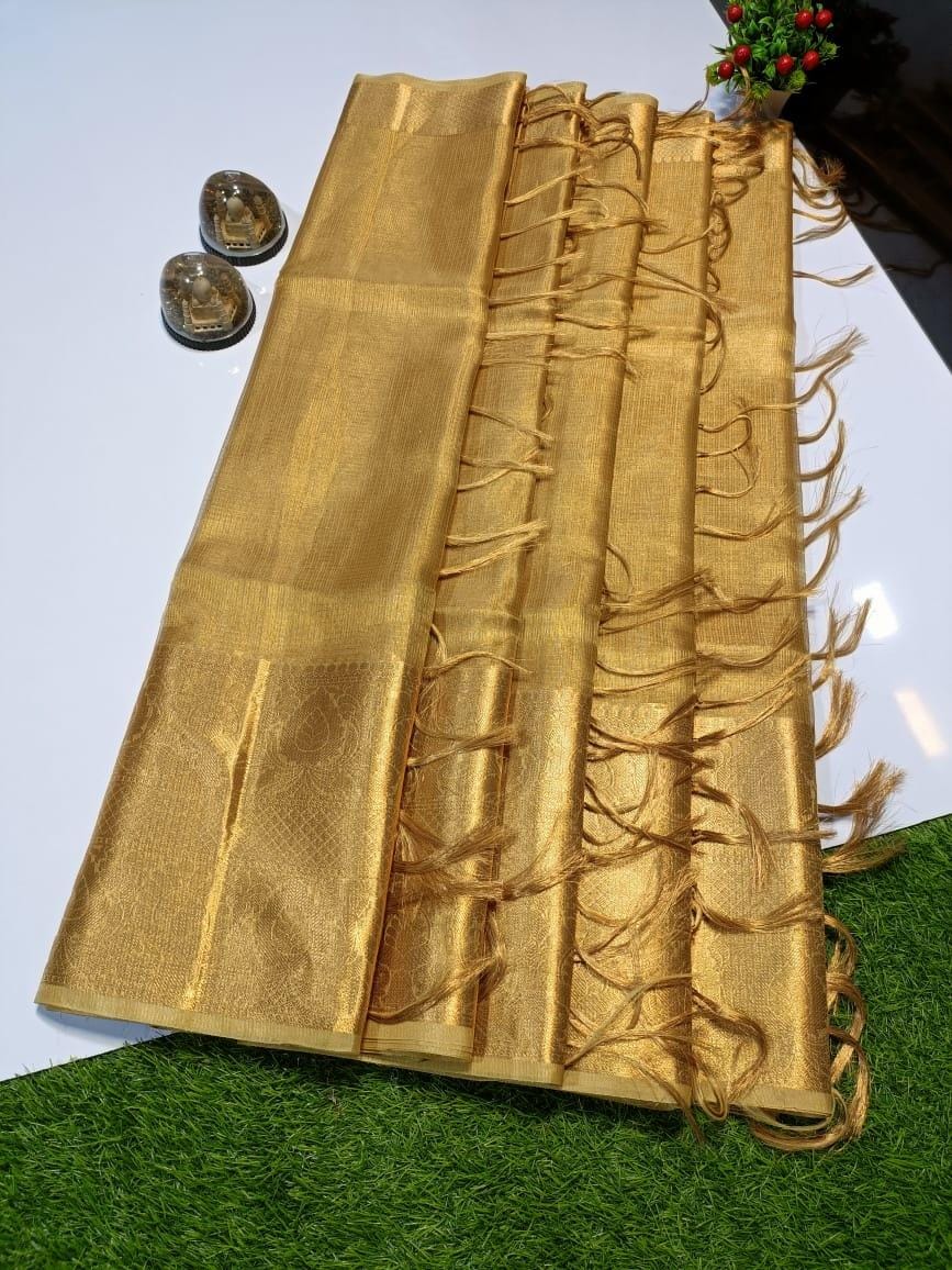 Pure Banarasi Tissue Saree