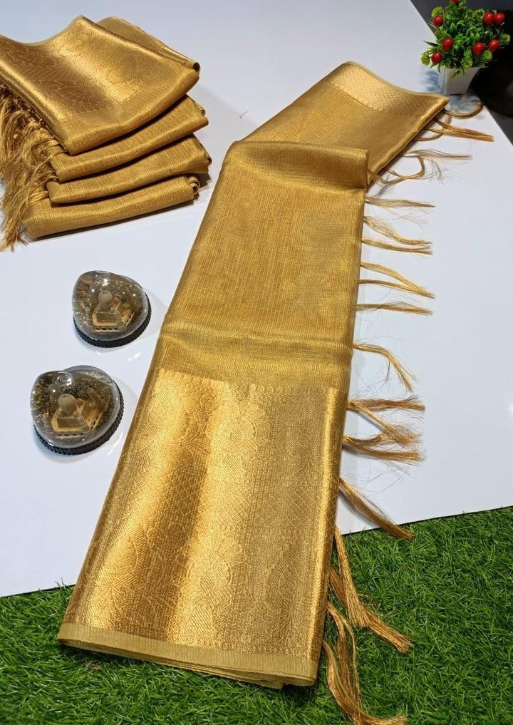 Pure Banarasi Tissue Saree