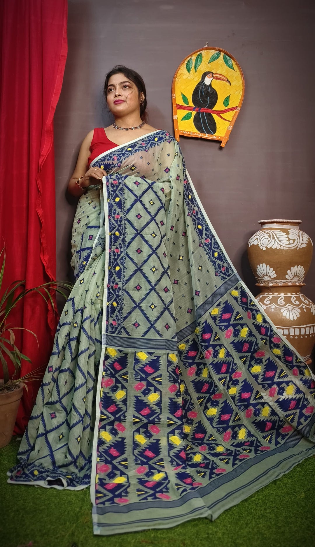 Badhu Baran Special Dhakai Saree