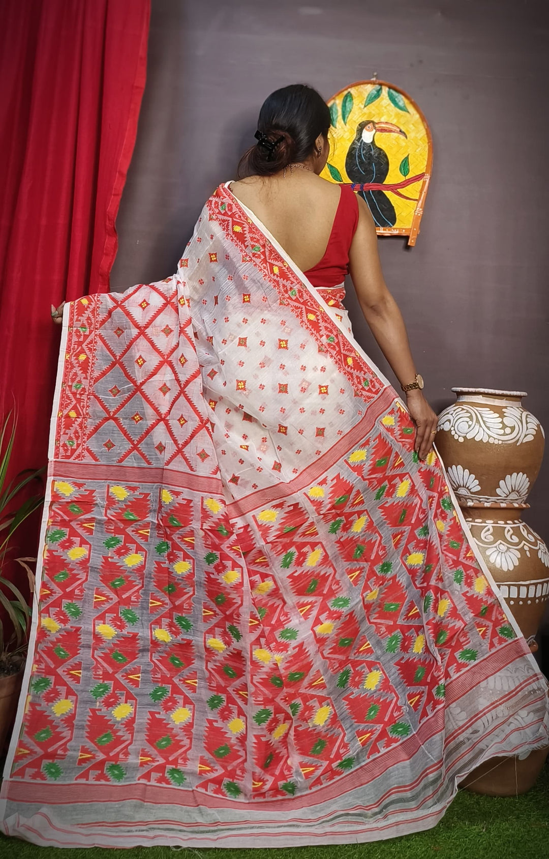 Badhu Baran Special Dhakai Saree