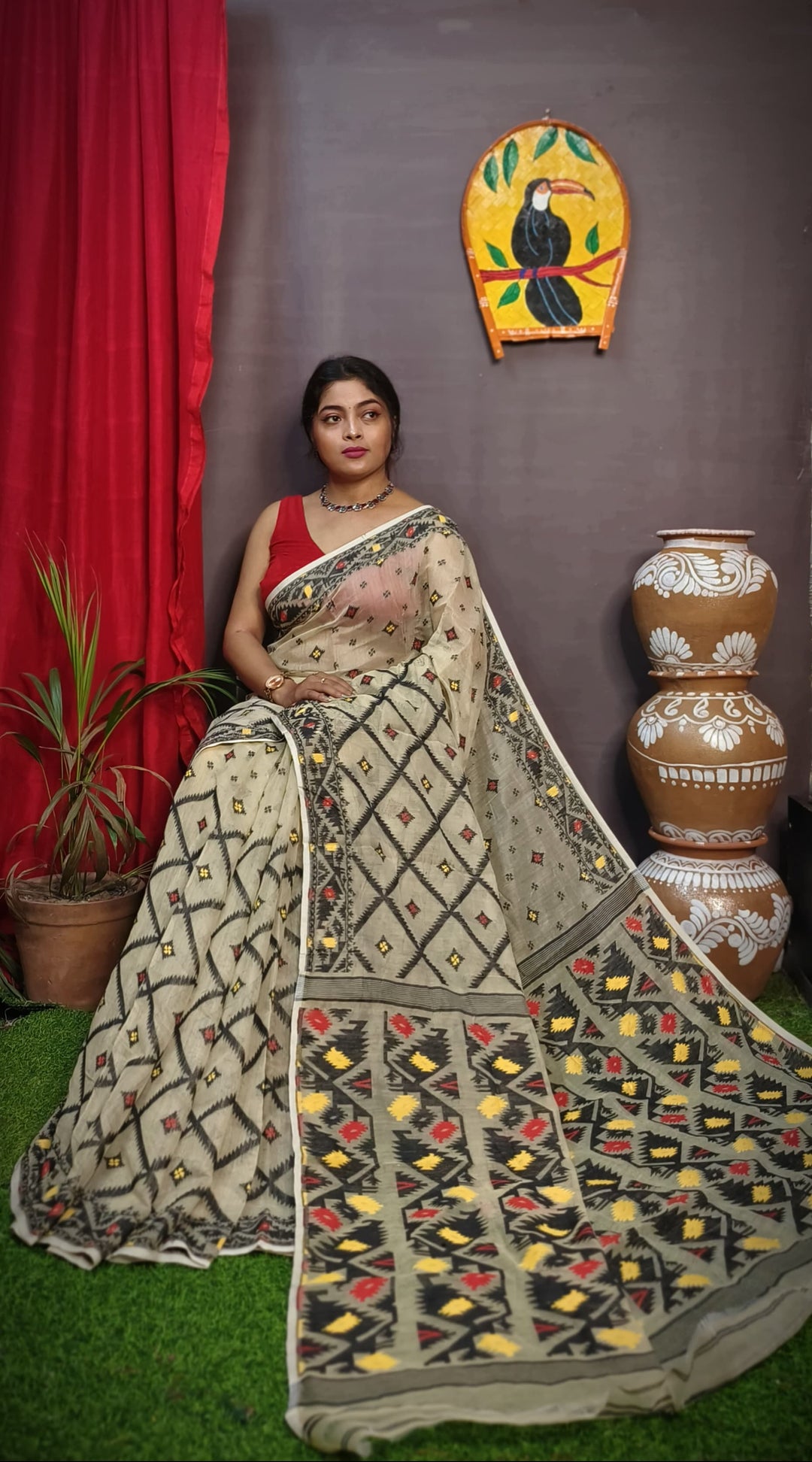 Badhu Baran Special Dhakai Saree