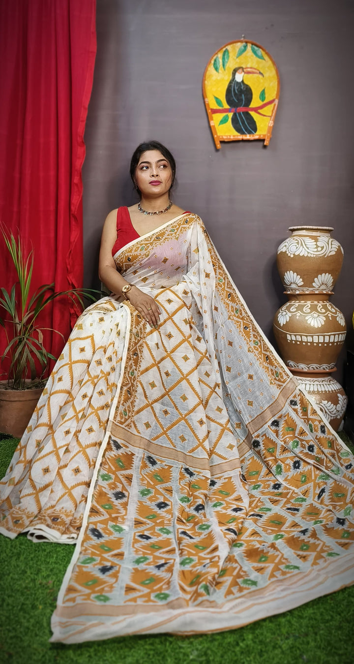 Badhu Baran Special Dhakai Saree