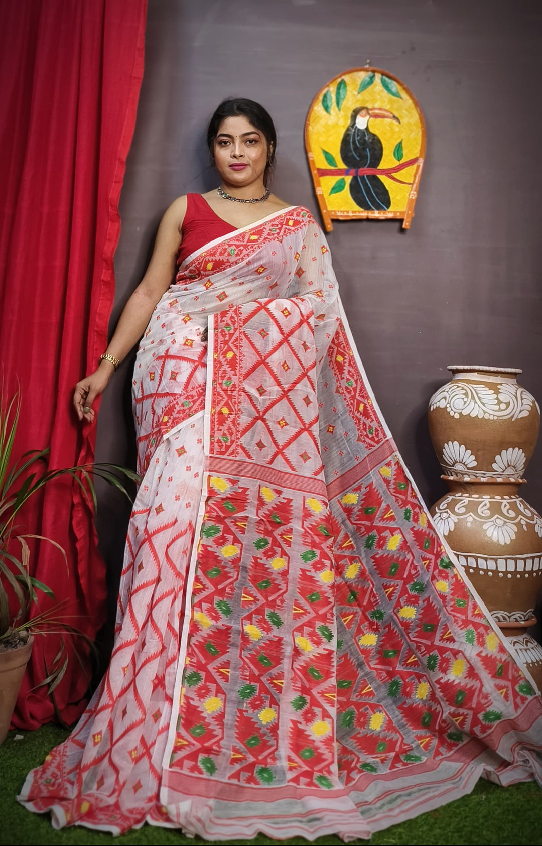 Badhu Baran Special Dhakai Saree