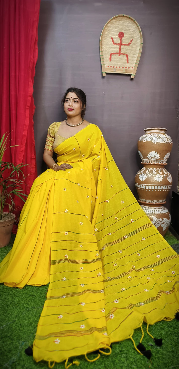 Sanchayita- Bengal khadi Saree