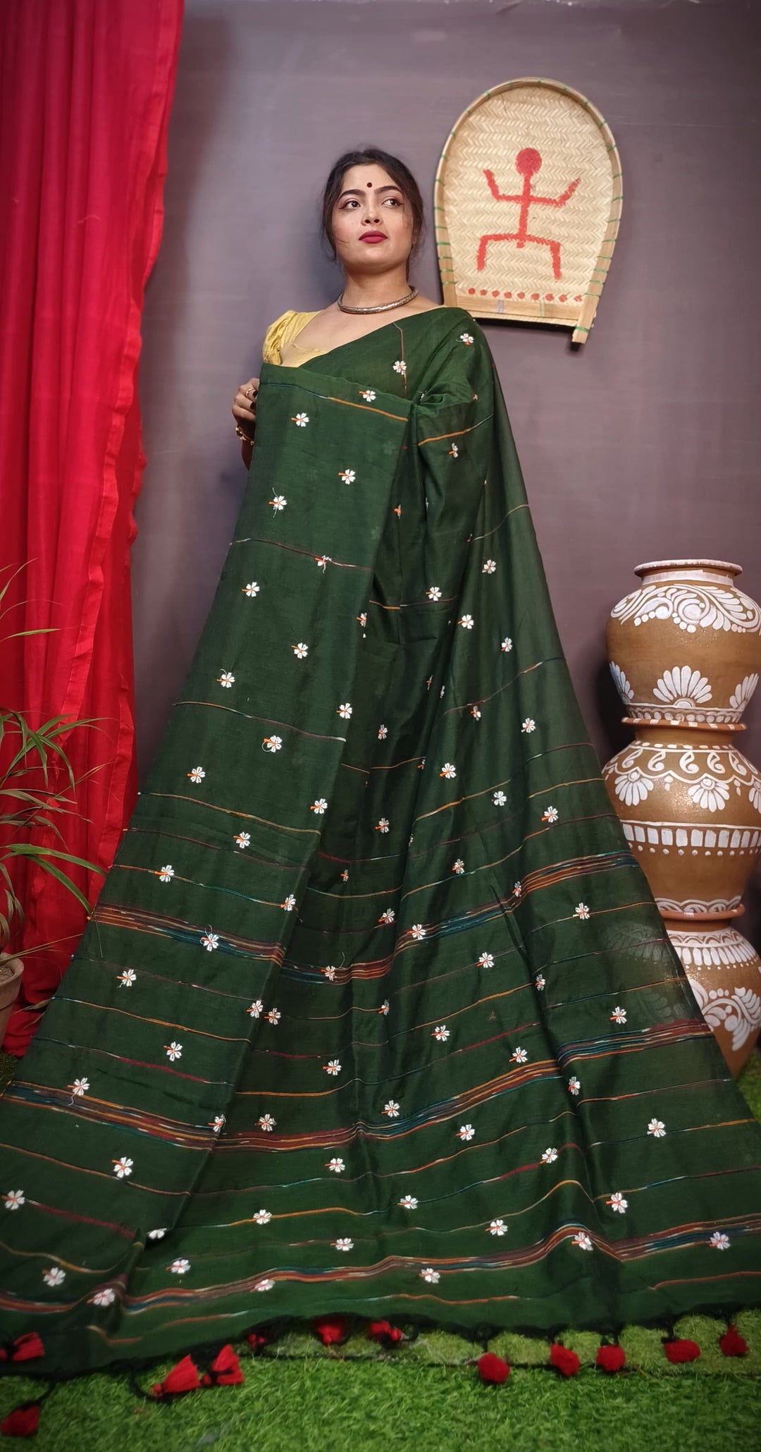 Sanchayita- Bengal khadi Saree