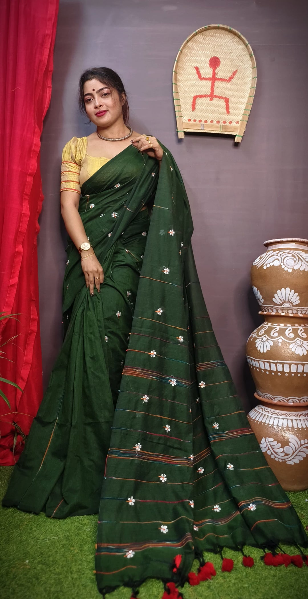 Sanchayita- Bengal khadi Saree