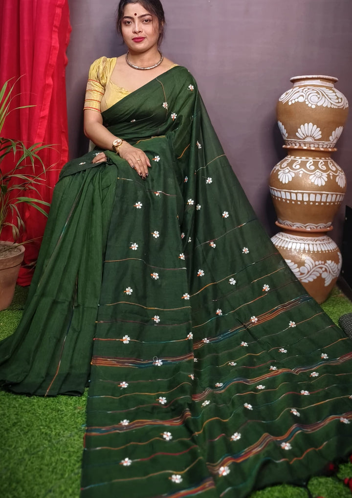 Sanchayita- Bengal khadi Saree